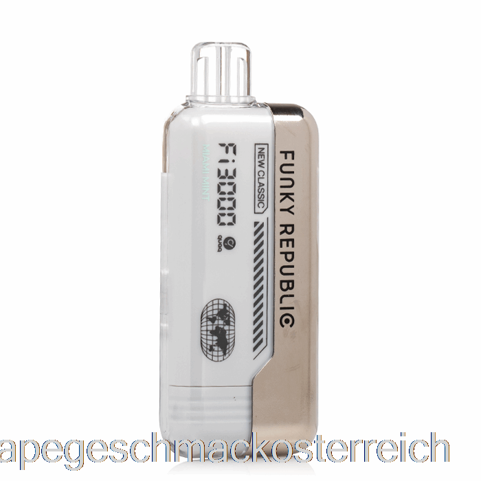 Funky Republic Fi3000 Einweg-Miami-Mint-Vape-Geschmack